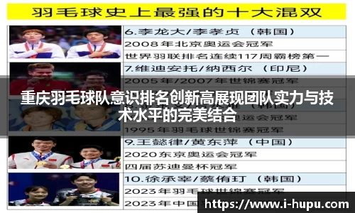 重庆羽毛球队意识排名创新高展现团队实力与技术水平的完美结合
